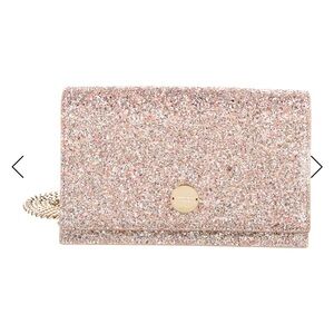 Jimmy Choo Sparkling Pink Clutch
